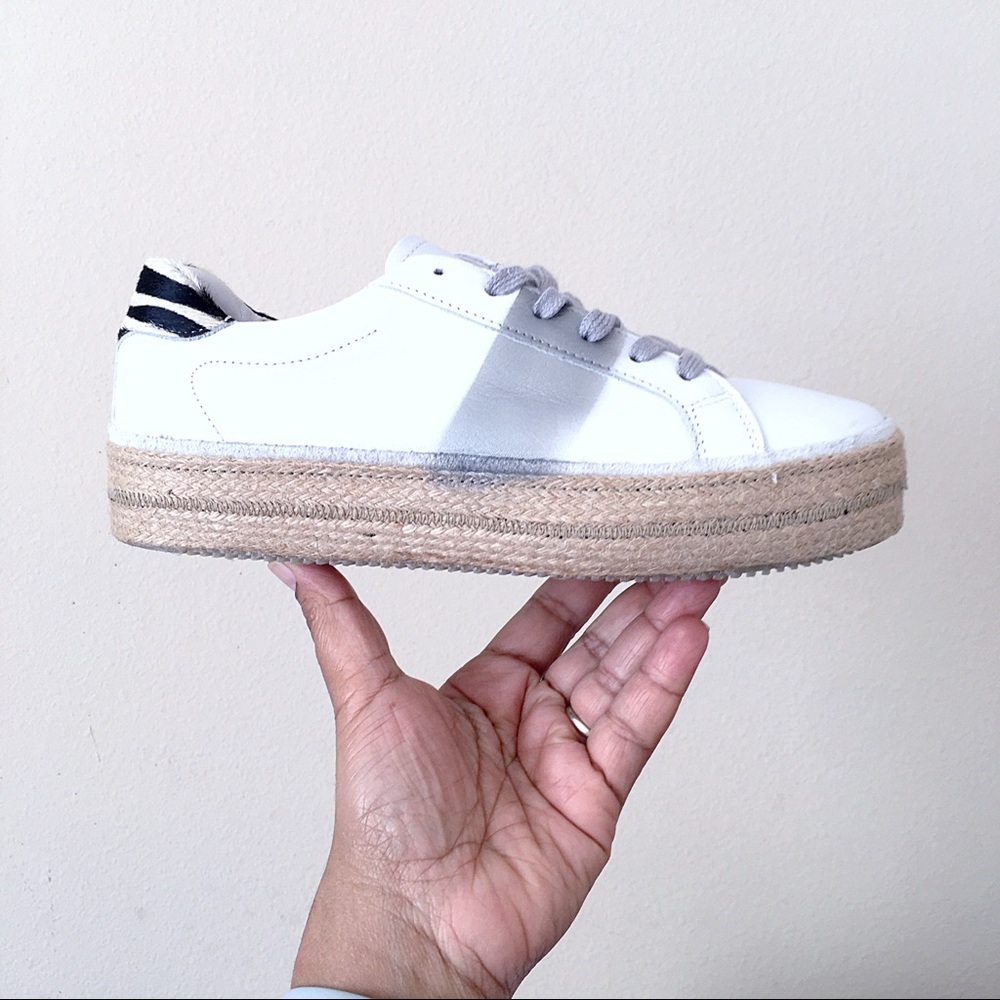Matisse It Girl Espadrille Sneaker Zebra Print